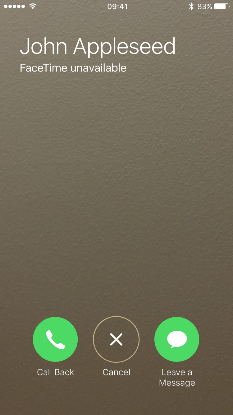 iphone incoming call screen different sometimes